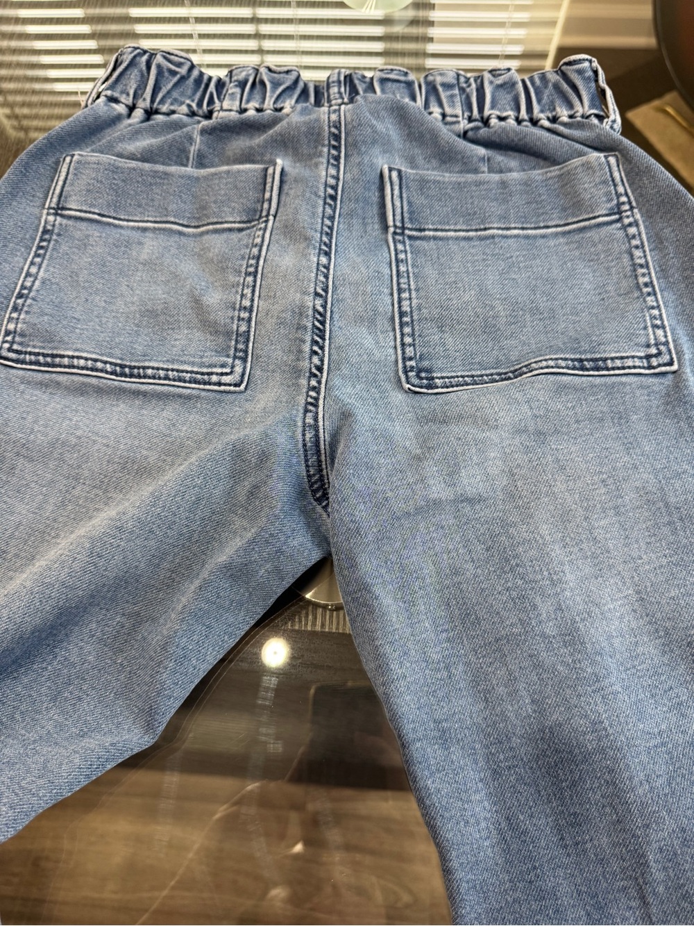 J. Crew Light Blue Boyfriend Jogger Jeans - Picture 14 of 16